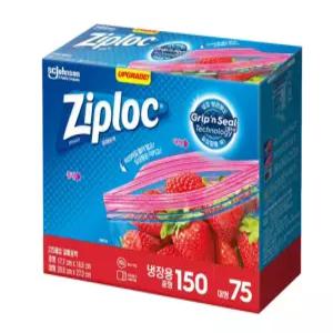 지퍼락 그립앤실 냉장용 혼합 225매 (중형150+대형75)