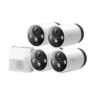 티피링크 TAPO C420S4 QHD CCTV 4세트 실외 야외 무선 배터리 충전식