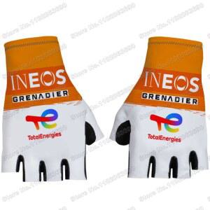 호환 2026 팀 INEOS Grenadiers 사이클링 장갑 도로 자전거 반 손가락 장갑 사이클링 저지 산악 자전거 미끄럼 방지 스포츠 장갑