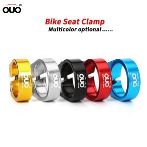 OUO 알루미늄 자전거 시트 포스트 클램프 28.6/31.8/34.9mm 여러 가지 빛깔의 초경량 MTB 도로 BMX 튜브 클