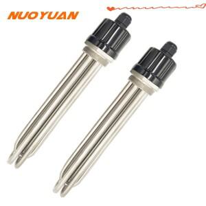 DN50 2 인치BSP 220V/380V 전기 관형 물 탱크 보일러 히터 침수 가열 요소 3kw/6kw/9kw/12kw