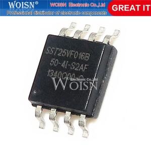 5PCS SST25VF016B-50-4C-S2AF SOP8 SST25VF016B 16 Mbit SPI 직렬 플래시 칩 IC