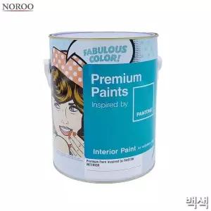 bns 팬톤 내부용 무광 수성 페인트 백색 4L 2종 택1