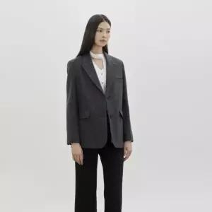 [롯데백화점]씨씨콜렉트 울 알파카 블렌드 싱글 자켓 C261MSF101