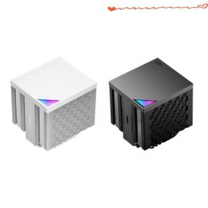 PCCOOLER RZ620M X 미니 CPU 듀얼 타워 공기 냉각기 6-히트파이프 컴퓨터 케이스 라디에이터 118.5mm 높이