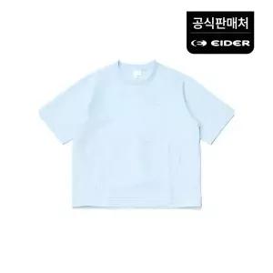 [아이더]여성 AIRY 에어리 시어서커 반팔 라운드 티셔츠 DWM24262IC 749301