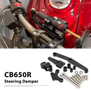 혼다 CB650R R 2018-2024 2023 스티어링 댐퍼 키트 스태빌라이저 마운팅 브래킷