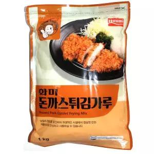화미 돈까스 튀김가루 1kg 15개 /배송