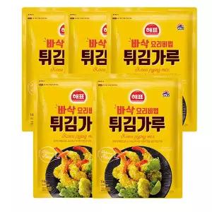 사조튀김가루 1kg x 5개