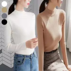 [SBD] 티셔츠 니트 캐시미어 반목 이너티 데일리 기본 여자
