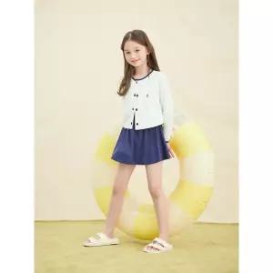 매장정품 빈폴 키즈 BEANPOLE KIDS 여아 원피스형 수영복가디건 세트 - 네이비 244008