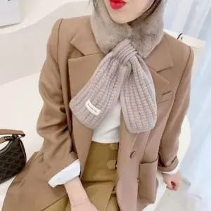 인조퍼 목도리 여성 머플러 겨울 니트목도리 털목도리 가을스카프 가을목도리 스카프