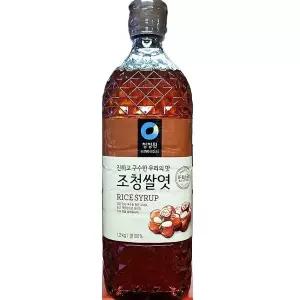 조청 대상 물엿올리고당 조청쌀엿 쌀엿 1.2kg 물엿 올리고당 쌀조청