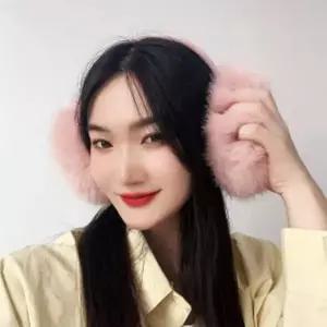 쁠리즈 왕방울 귀마개 겨울 귀도리 방한 털 귀덮개 겨울귀마개