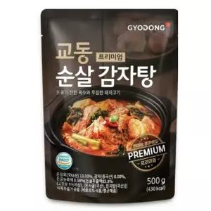 교동식품 프리미엄 순살 감자탕 500g x 4팩
