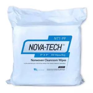 하이테크 컨버전 NT1-44 NOVA-TECH 보풀 없는 부직포 클린룸 물티슈 길이 4인치 너비 1200팩