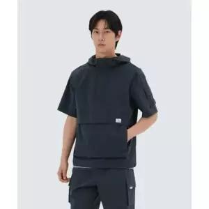 스노우피크 snowpeak APPAREL 루트 후드 반팔 아노락 S25MMRAN65 Vintage Green 217850