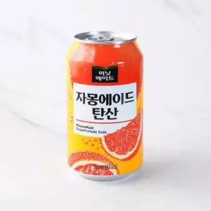 미닛메이드 자몽에이드 탄산 355ml 24캔