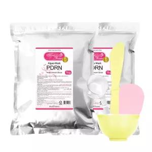 [메디플라워] 대용량 모델링팩 PDRN 1kg x 2개 팩도구 4종세트 포함