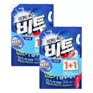 비트 GBW369X3 세탁 세제 1.55l 2개 세탁기 액체 세제 일반용 세탁세제 액체세제