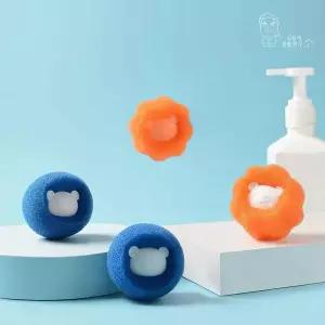 스펀지 RXS191C8 세탁볼 3P 엉킴방지 머리카락 털 먼지제거