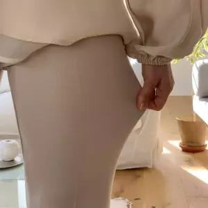 [옷자락] 여성용 스판 밴딩 부츠컷 슬랙스 면바지