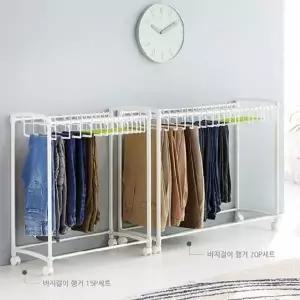 태성 RHV720Q0 논슬립바지걸이행거15p/20P 바지행거원룸행거