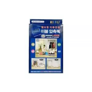 의류전용 PVS756P1 이불압축팩 2매 밸브형 60x90cm 생활용품