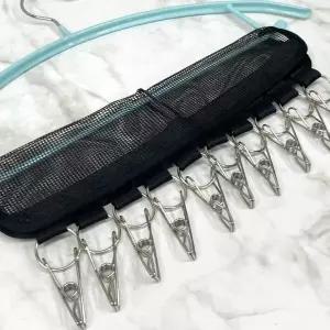 옷걸이 NZD516C2 설치형 자걸이 집게 정리대 보관함 걸이