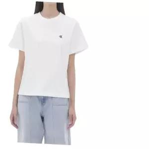 [Calvin Klein]Jeans 여성 CK 스몰로고 반팔 티셔츠 777086