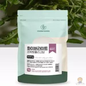 CHARM GOODS 화이버라이트 프락토올리고당 500G 장건강 장내유익균 튼튼