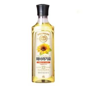 누상점 요리유 요리기름 해바라기씨기름 해표 해바라기유 식용유세트 900ml 3개