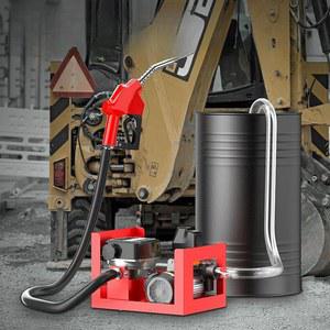 급유기 드럼펌프 주유기 이송기 계량표기 기계식 40형 12v 드럼통 550w