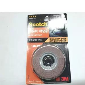3M 양면테이프 내장 12x2 5088 자동차실내테이프