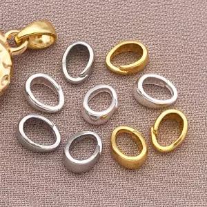 혼합 10/20pcs 18K 구리 도금 진짜 황금 두꺼운 은빛 흰색 멜론 씨앗 버클 세트 DIY 쥬얼리 액세서리