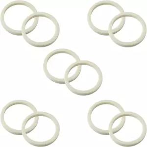 VONNST 10Pcs/세트 포크 폼 링 오일 씰 34mm 프론트 자전거 산악 스펀지 액세서리 먼지