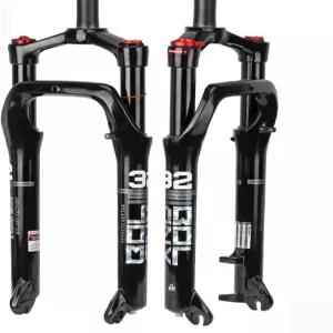자전거 에어 팻 포크 - 스노우 MTB 여행용 100MM 알루미늄 합금 소재 4.0인치 타이어 산악