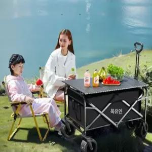 접이식 캠핑카트 폴딩 휴대용 웨건 경량 아웃도어 소형 운반 야외용 레저 바퀴