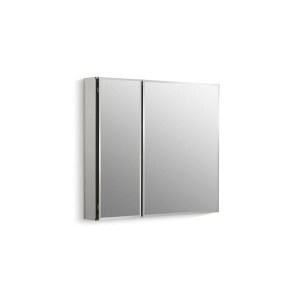 Kohler CB CLC3026FS 욕실 베벨드 엣지 H 거울 26인치. 선반 도어 직사각형 W 약장 미러 30인치.