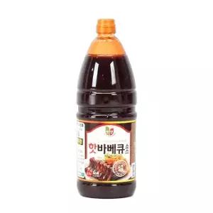 만능 청우 식품 핫 바베큐 소스 2.1kg/