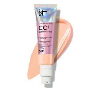 IT CC 일루미네이션 SPF 50 래디언트 floz 성숙 세럼 수분 컬러 커버 콜라겐 파운데이션 코렉터 08 일반 가수분해 에이징 건조 펩타이드 공급