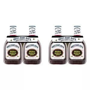 스위트베이비레이 허니 꿀 바베큐 소스 1.13kg 2병 2팩 (미국배송) Sweet Baby Rays Honey Barbecue Sauce
