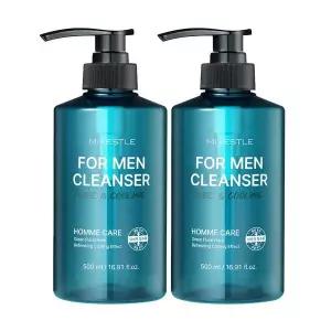 필수뷰티 미에뜰 쿨링 남성청결제 500ml 2개 저자극 착한성분 남자청결제