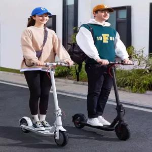 미니 전동킥보드 접이식 휴대용 성인 폴딩 경량 출퇴근 6A 20리 화이트