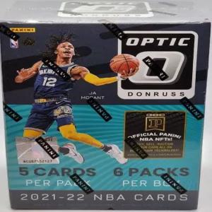 파니니 2021/22 돈러스 옵틱 농구 NBA 블래스터 박스 - 트레이딩 카드 30장