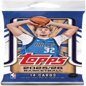 2025-2026 탑스 NBA 농구 소매 팩