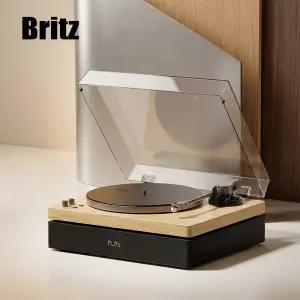  브리츠 BZ-LP50BT 올인원 블루투스 턴테이블 120W 고출력 LP플레이어 