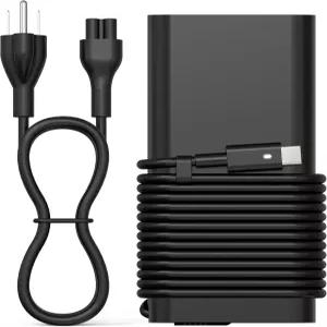 Dell 90와트 노트북 충전기와 호환되는 90W USB C AC 어댑터 XPS LA90PM170 DA90PM170 DA65NM170 위도 3400
