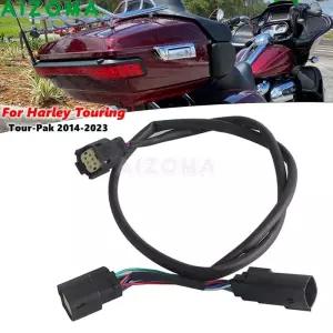 역학 빠른 연결 해제 와이어 Harley Tour Pak 2014-23 Road King Street Electra Glide 용 오토바이 팩