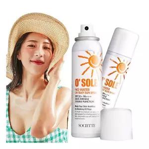수분보충 소시에떼 오쏠레 UV 실키 썬스프레이 / 워터프루프안티에이징 주름개선 탄력강화 기능성